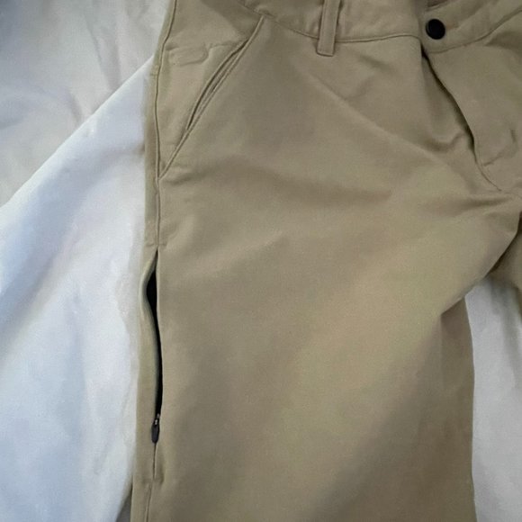 Men's Tan Pearl Izumi Commuter chinos 32W - Picture 4 of 11